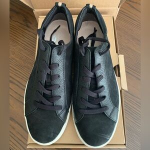 Dr. Scholl’s Women’s Good One, Black Suede Fashion Sneakers Size 8 1/2